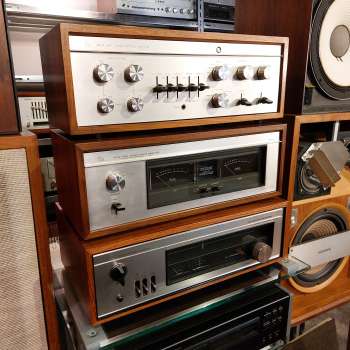 LUXMAN Anlage 2 Teile Japan 1974 High End